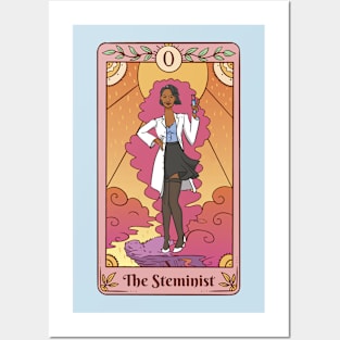 Steminist Tarot Women In Stem Art Posters and Art